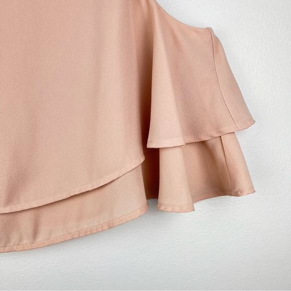 Show Me Your MuMu Tier Layer Cropped King Tank Top  Rose Pink (C1) - Picture 4 of 12